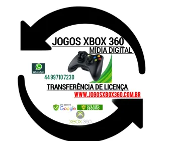 Jogos Xbox 360 transferência de Licença Mídia Digital 